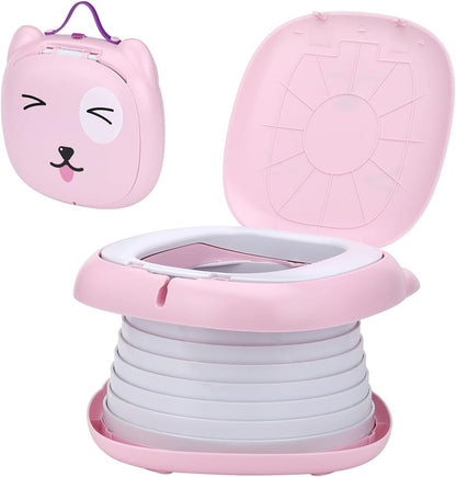 NK toilette da viaggio pieghevole portatile + borsa e custodia