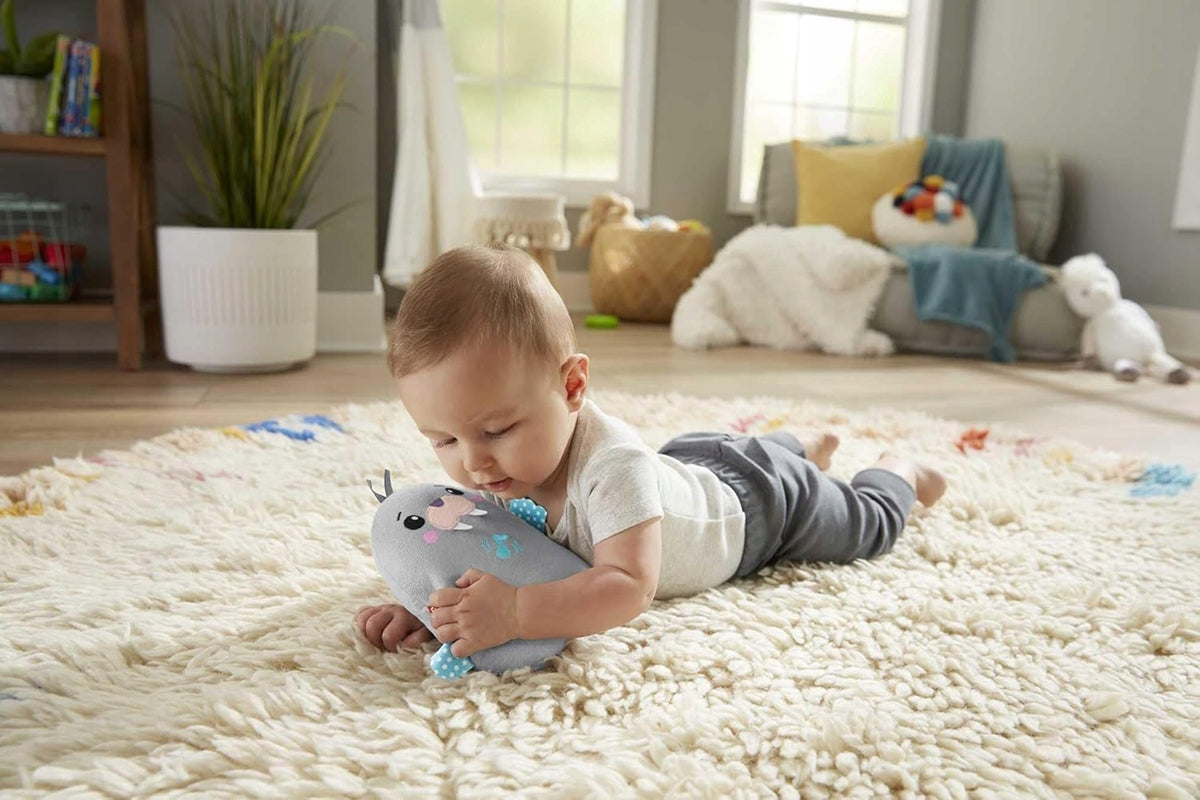 FISHER-PRICE Chill Vibes knuffel met melodietjes en trillingen MORS 17 cm