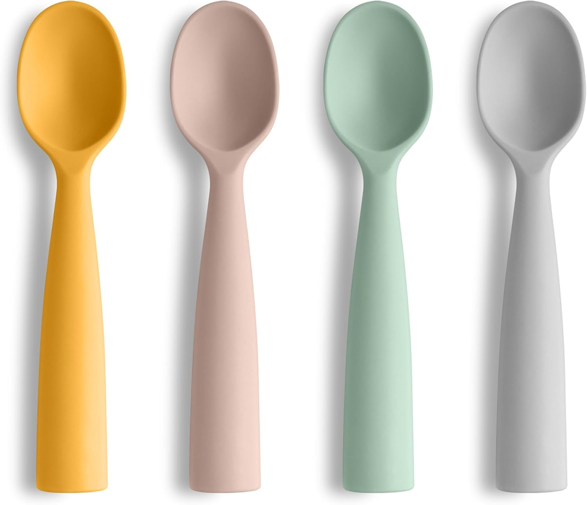 VICLOON set van 4 siliconen lepels 14 cm