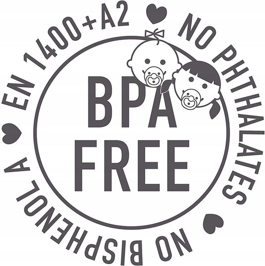 BIBS BOHEME 2 RUBBER PACIFIERS, round