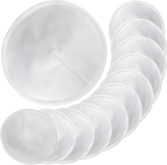 PINOWU coussinets d’allaitement en bambou x12 + sac