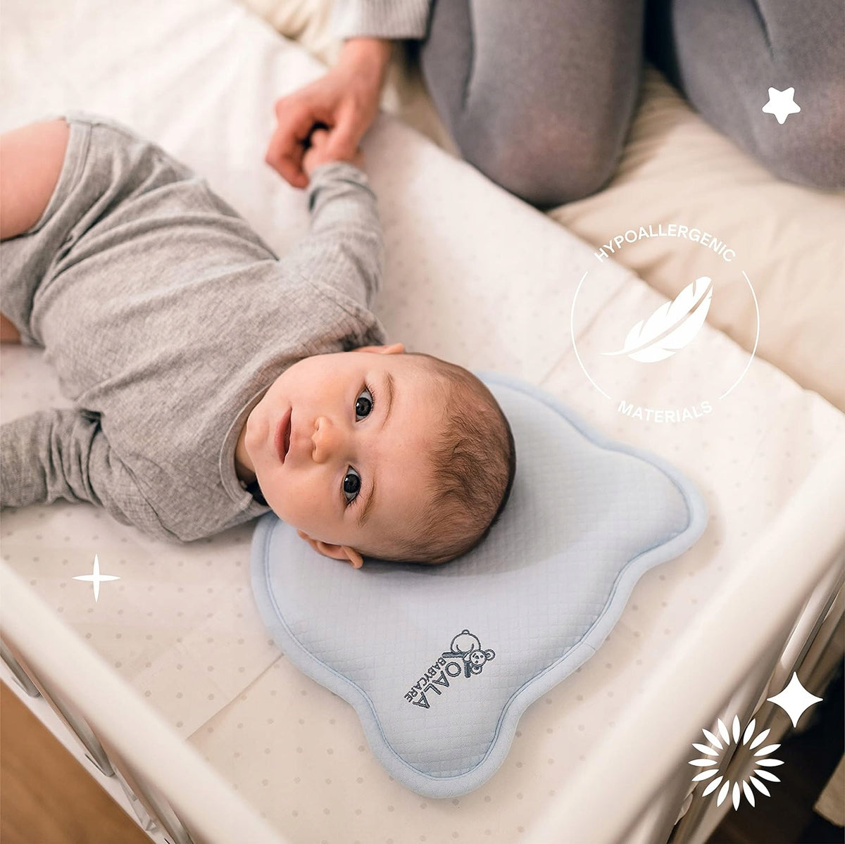 KOALA BABYCARE cojín para bebé 0+ con funda