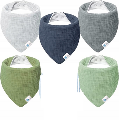 LULU MOON bands, snap-on muffin bandanas