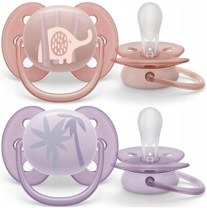 PHILIPS AVENT Ultra Soft πιπίλες x 2 0-6 μηνών