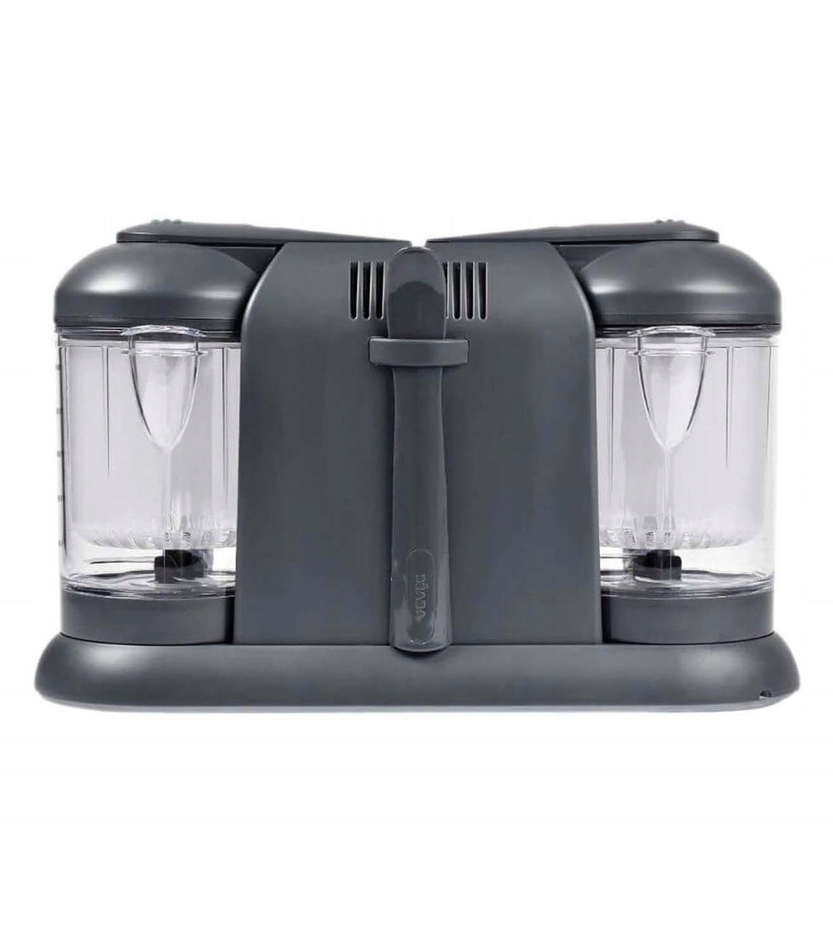 BEABA Babycook Duo ROBOT KUCHENNY 4w1 2200 ml, ciemnoszary parowar i mikser do przygotowywania posiłków dla dziecka