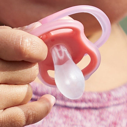 PHILIPS AVENT Ultra Air Happy smoczki x 2 0-6msc różowy smoczek uspokajający silikonowy dla niemowląt