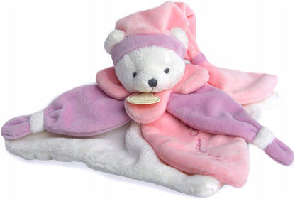 DOUDOU et COMPAGNIE knuffeldoekje knuffel 25 cm BEER