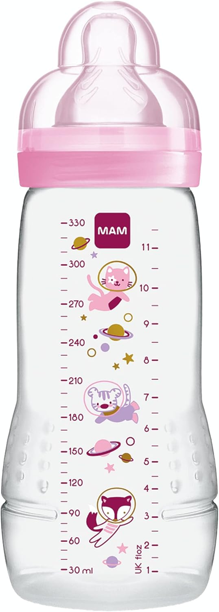 MAM Easy Active fles 330 ml 4 m+ speen 3