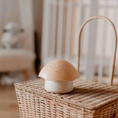 PABOBO Mushroom sterrenprojector met melodieën en huilsensor PADDENSTOEL