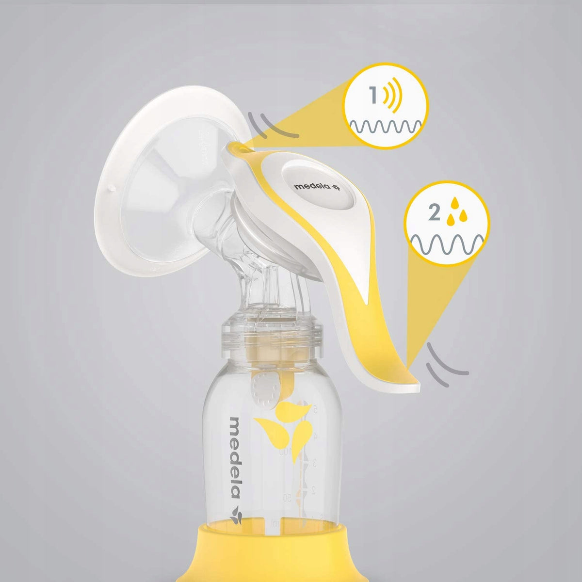 MEDELA Harmony Flex kézi, 2 fázisú mellszívó