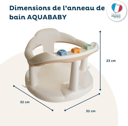 THERMOBABY krzesełko do kąpieli 6m+ z wymiarami 32 x 32 cm i wysokością 23 cm