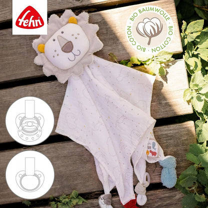 FEHN NATURE copertina coccola in cotone comforter 28 x 38 cm LEONE