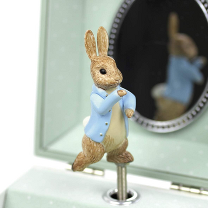 TROUSSELIER Peter Rabbit winding music box