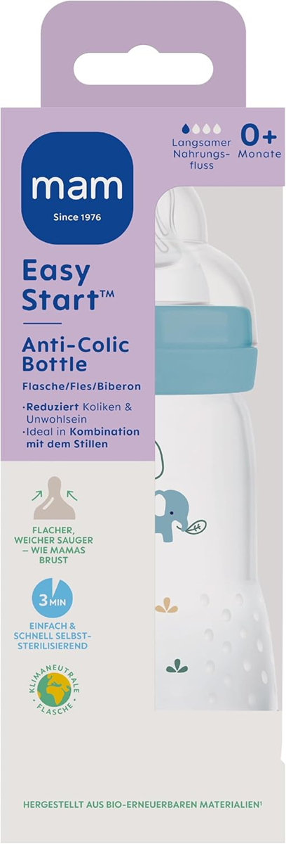 MAM Easy Start biberon anticolica 260ml 0m+
