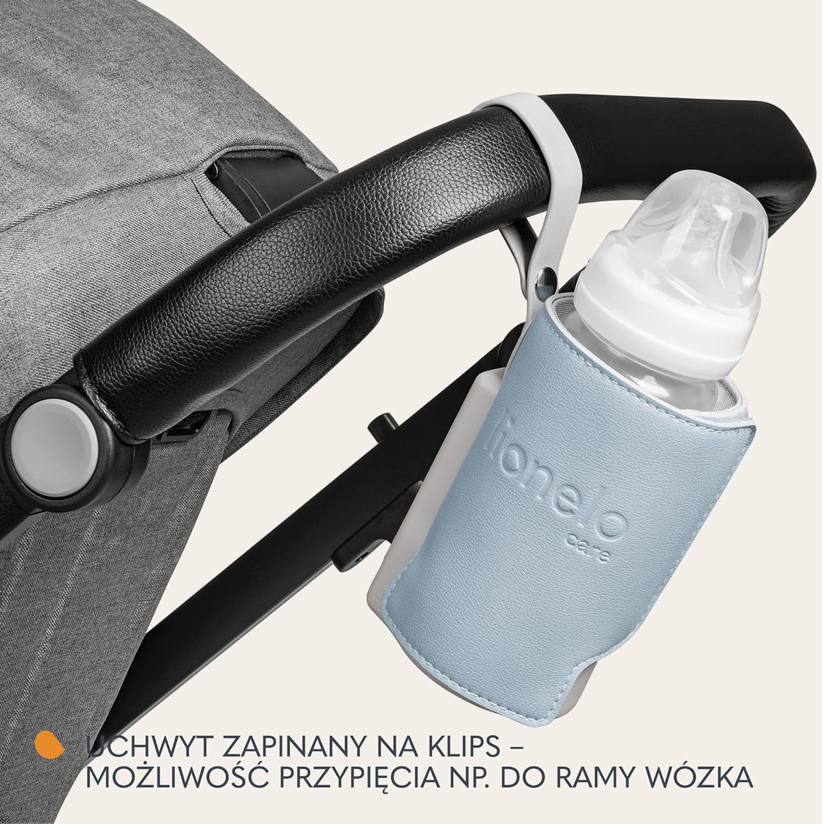 LIONELO Thermup GO PLUS draagbare flessenwarmer