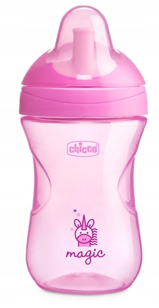 CHICCO Advanced Cup nevylievací pohár s náustkom 266 ml 12 m+