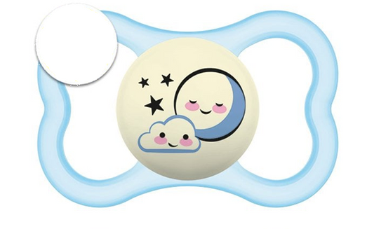 MAM Supreme NIGHTsilicone teat glow in the darkage 6-16 months+siliconeBPA and BPS freepost-sale condition