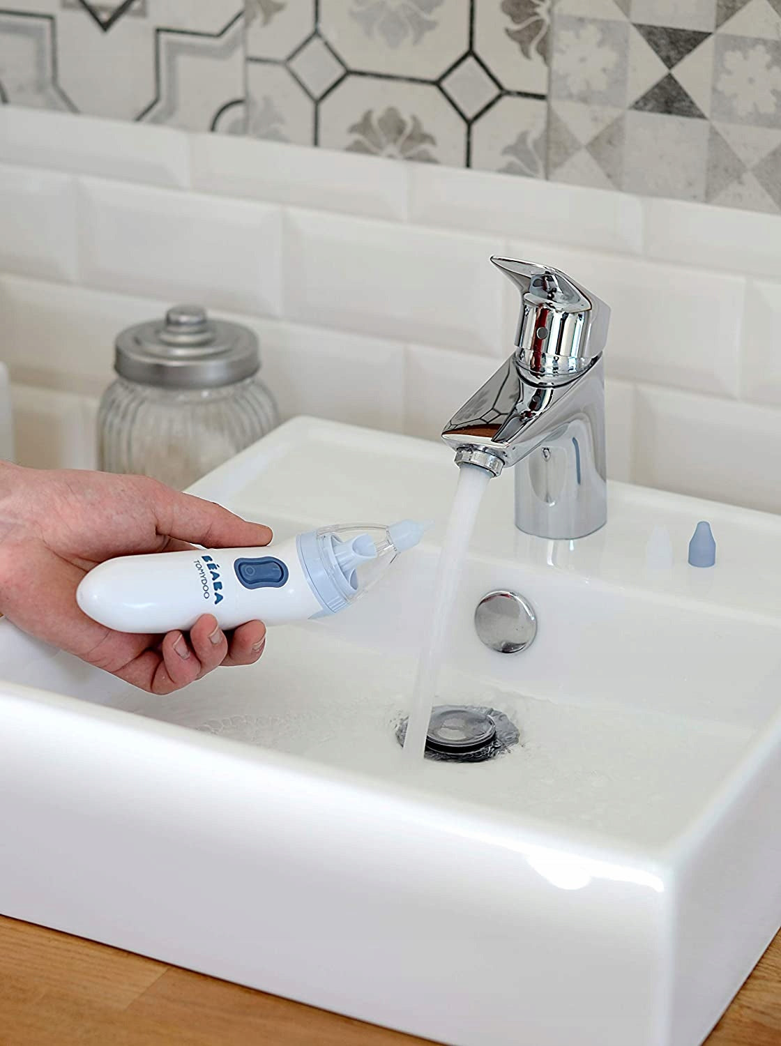 BEABA Tomydoo Aspirador nasal eléctrico para bebés
