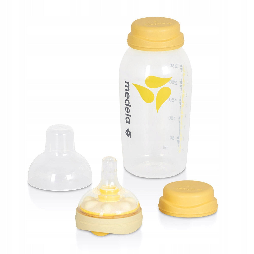 MEDELA sticlă 250 ml + tetină CALMA