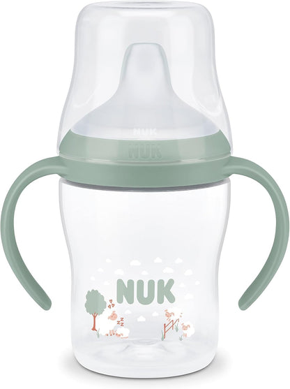 NUK Perfect Match Learner kubek treningowy 150 ml 6m+ z uchwytami i miękkim ustnikiem