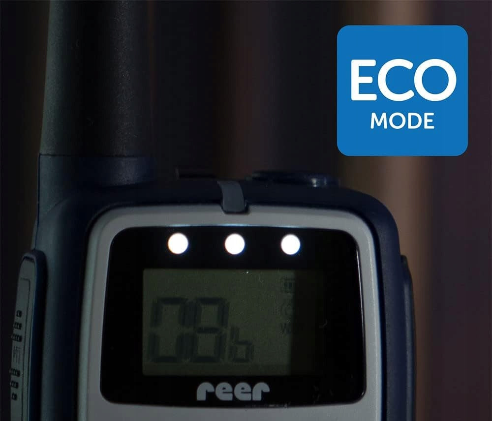 REER Care&Talk 2w1 niania elektroniczna i walkie-talkie 5 km, tryb ECO