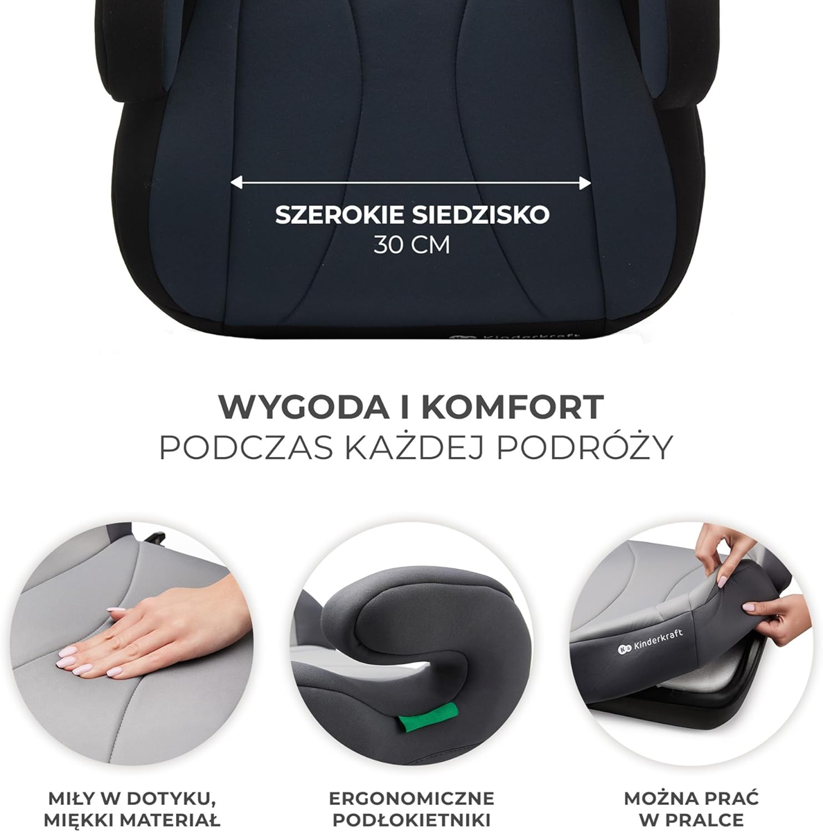 KINDERKRAFT I-BOOST group III booster car seat