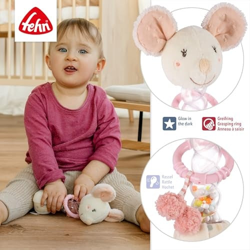 Fehn feehnLAND muis regenrammelaar 19cm 0m+