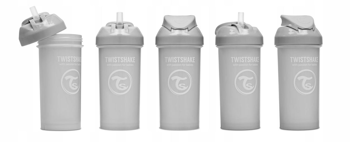 TWISTSHAKE Vaso antiderrame con pajita 360 ml 6 m+
