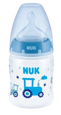 NUK First Choice+ 0-6 m FLES 150 ml temperatuuraanduiding