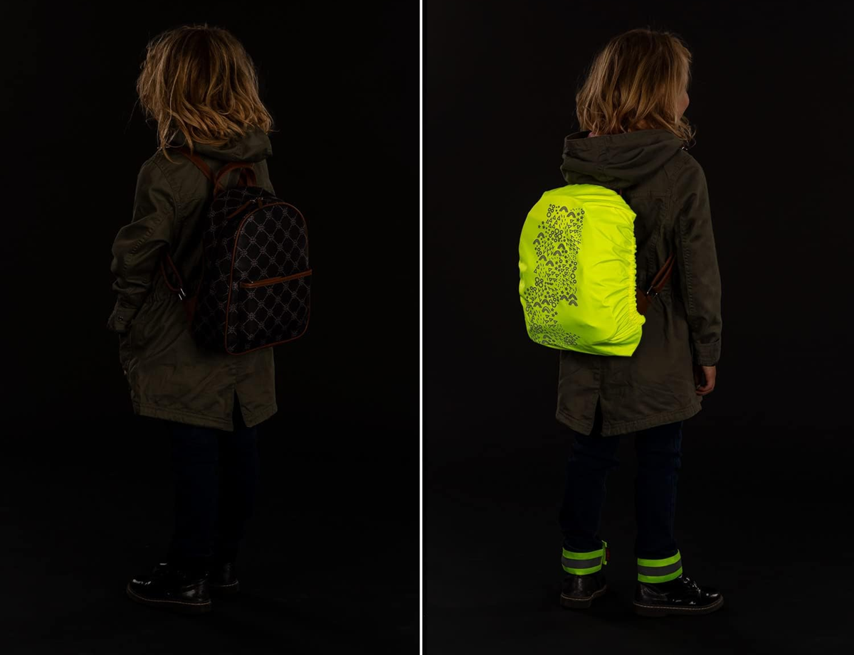 REER MyBuddyGuard husă impermeabilă reflectorizantă pentru rucsac până la 20 litri