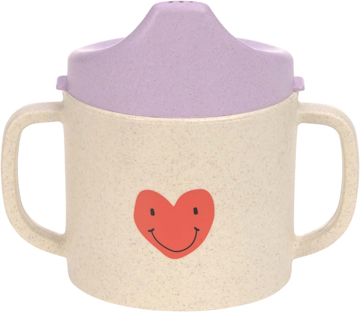 LASSIG Sippy Cup Happy Rascals Heart drinkbeker met tuit 150 ml 6 m+