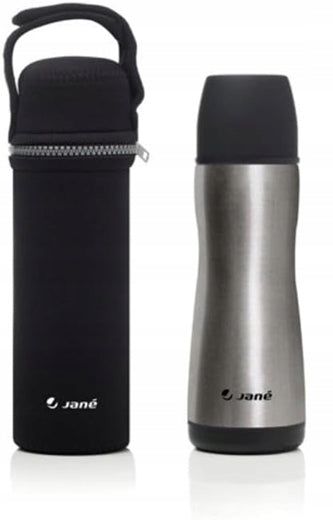 JANE 5010 roestvrijstalen thermosfles 300 ml + neopreen etui