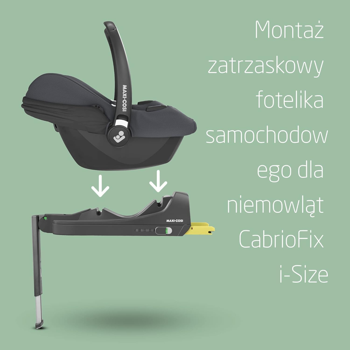 MAXI-COSI CabrioFix i-Size basis voor autostoeltje ISOFIX