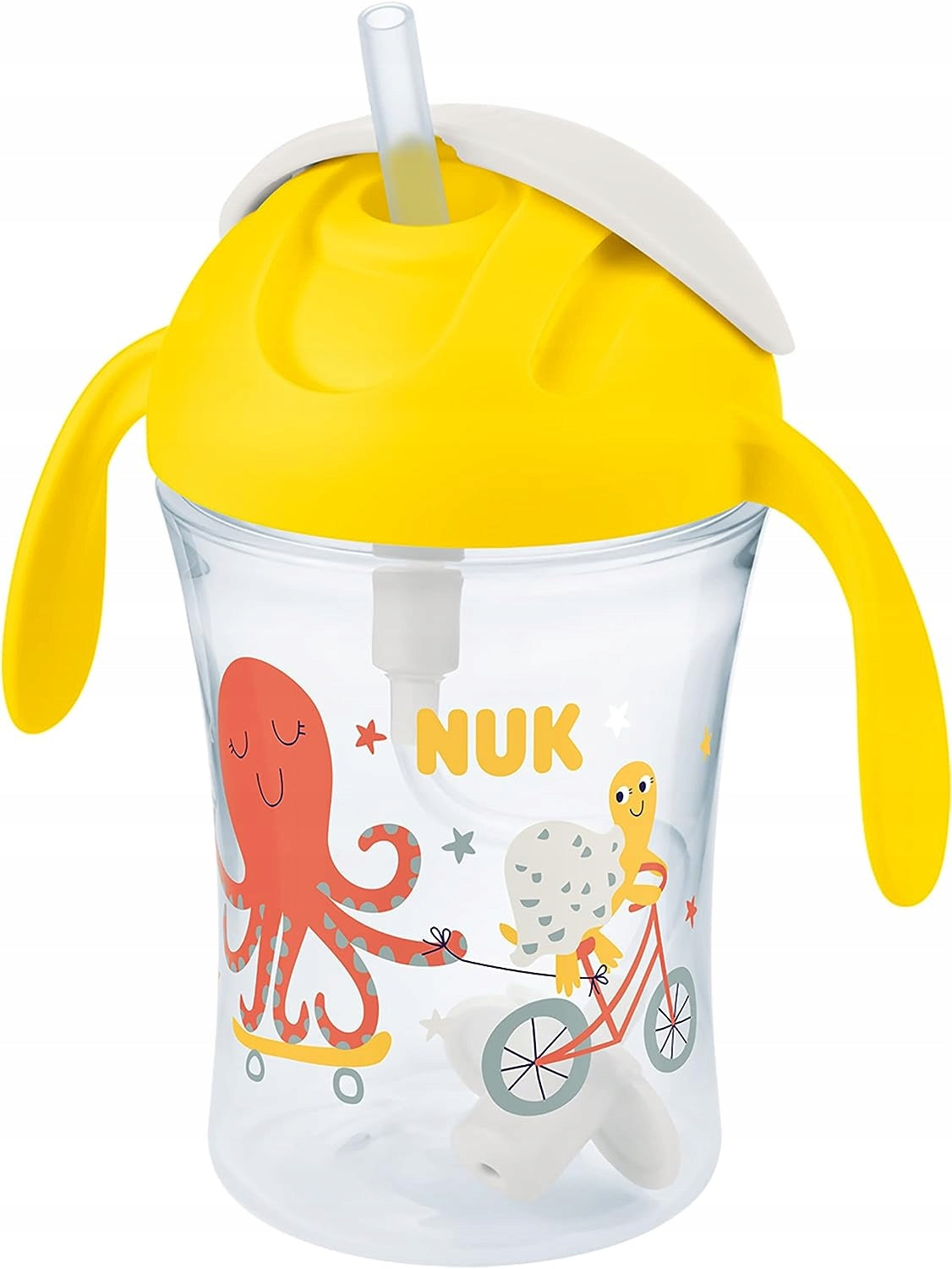 NUK Motion Cup anti-lekbeker met flexibel rietje 8 m+