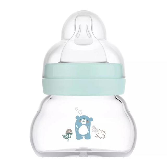 MAM Feel Good Glasflasche 90 ml 0 m+ Sauger 1