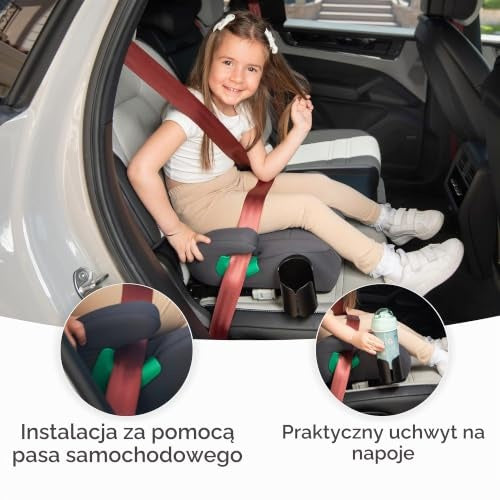 KikkaBoo i-Pop i-Size Isofix-zitverhoger 125-150 cm