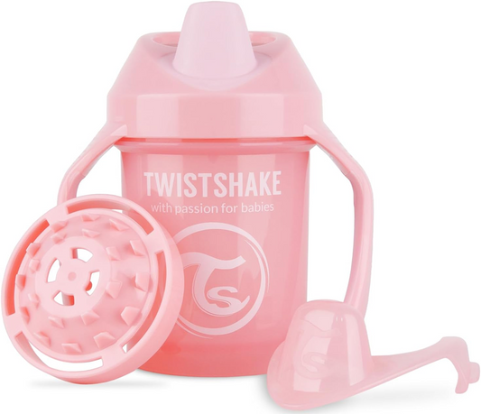 TWISTSHAKE Mini Cup ποτήρι χωρίς διαρροές με στόμιο και μπλέντερ 230 ml 4 μηνών+