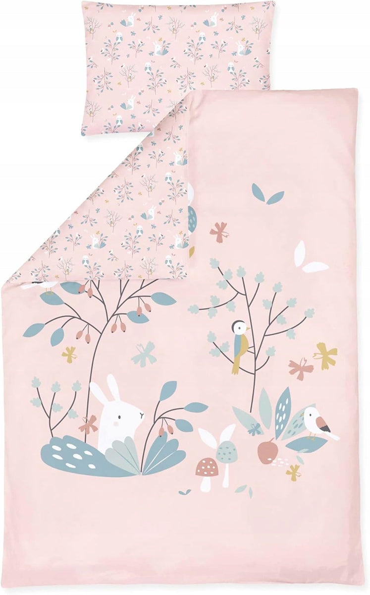 JULIUS ZOLLNER set de lenjerie de pat 2 piese 100x135 40x60 OEKO-TEX