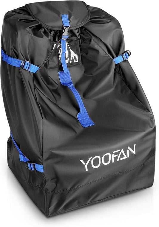 YOOFAN vliegtuigtas draagtas voor kinderwagen autostoel 85x45x45 RUGZAK
