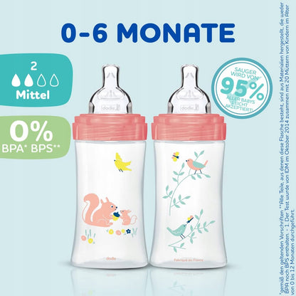 DODIE bottle set, brush and nipple
