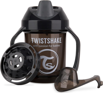 TWISTSHAKE Mini Cup tazza antigoccia con beccuccio e frullatore 230 ml 4 m+