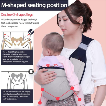 Type: classic baby carrier Maximum load: up to 15 kg