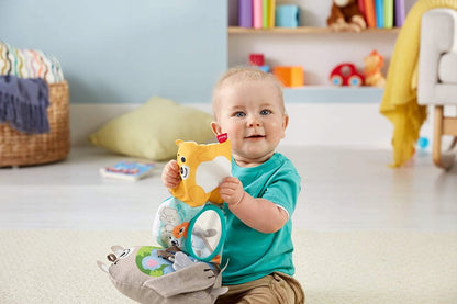 FISHER-PRICE érzékszervi fejlesztő könyvecske 3 hónap+