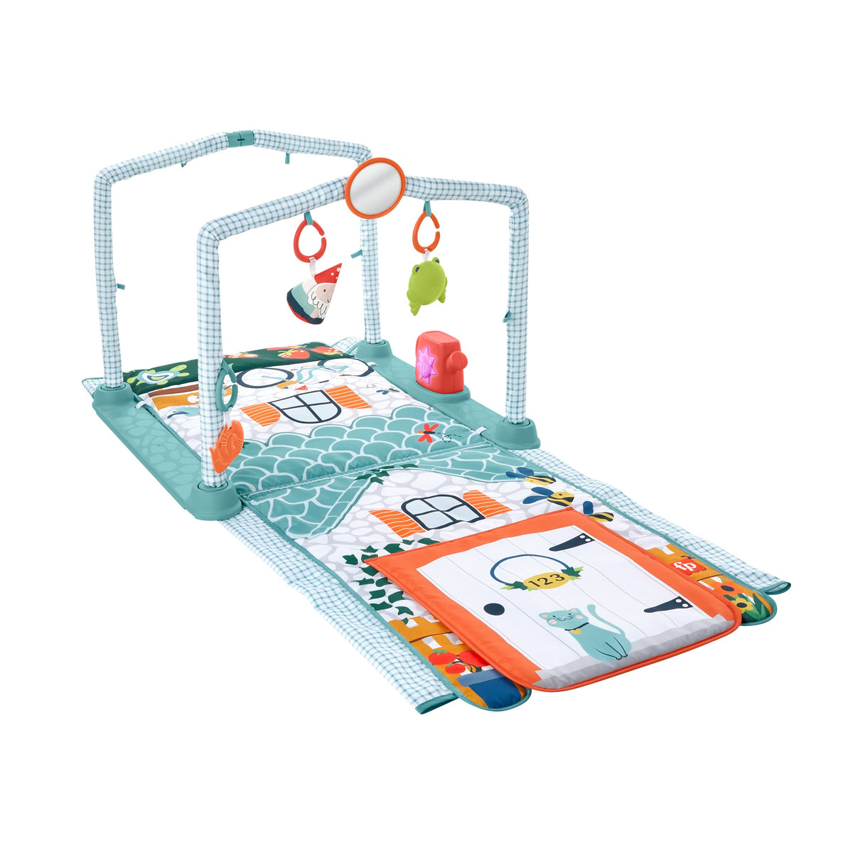 FISHER-PRICE 3-in-1 educatieve speelmat Explorer's House