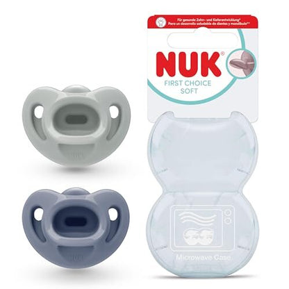 NUK First Choice Soft πιπίλες 0-6 μηνών