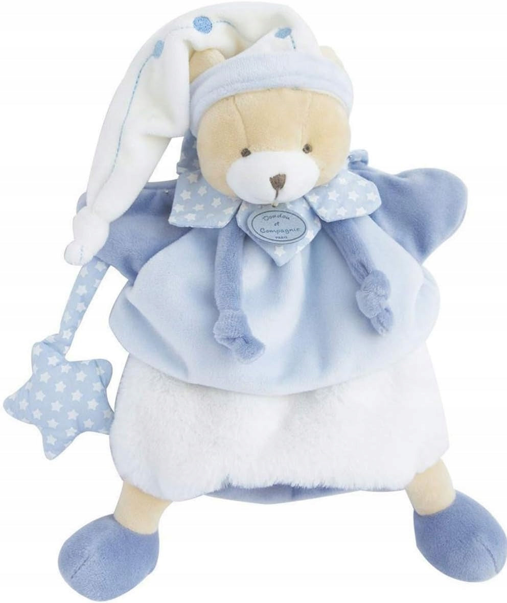 DOUDOU et COMPAGNE marionnette peluche OURS CHOU