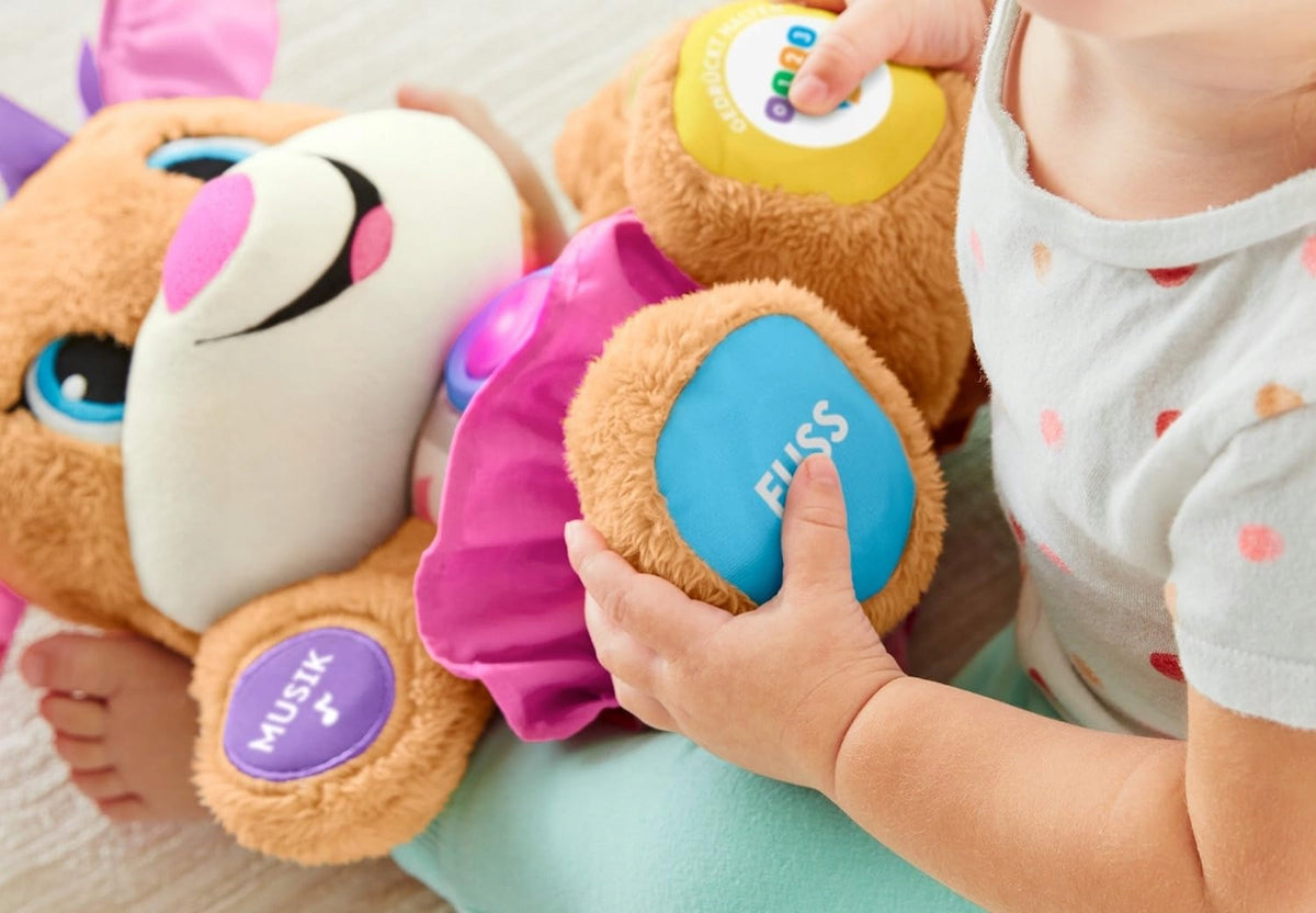 FISHER-PRICE FPP53 zusje van de Puppy Smartie, Duitse taal