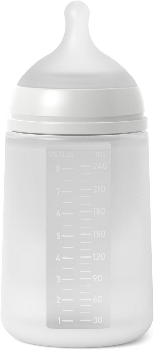 SUAVINEX SELECTION butelka ze smoczkiem symetrycznym SX PRO 240ml 3m+ silikonowa antykolkowa dla niemowląt
