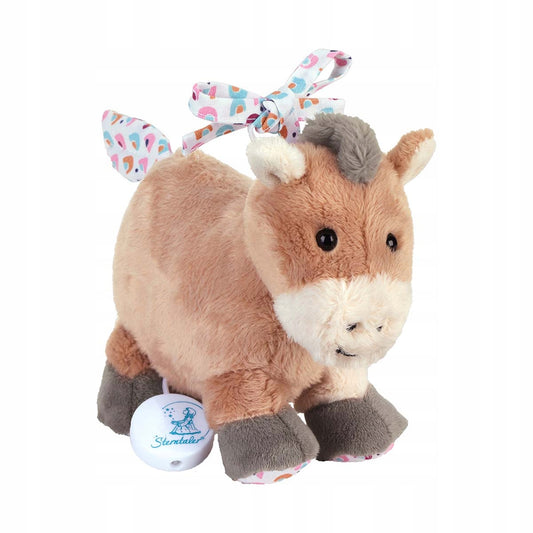 STERNTALER Pony Pauline pluszowy konik z pozytywką rozm.S "N, miękki kucyk dla niemowląt 0+
