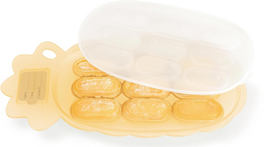 HAAKAA bandeja de silicona para congelar alimentos con tapa
